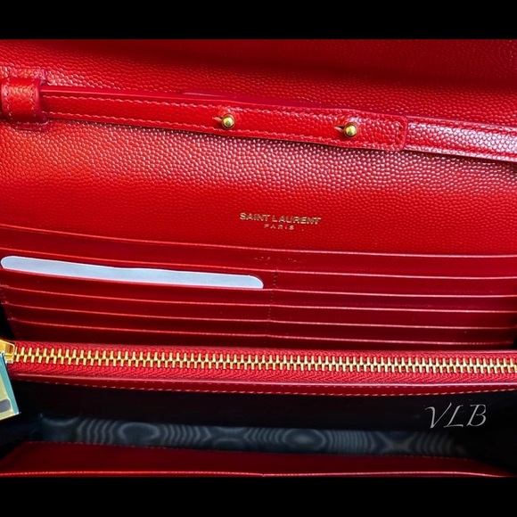 ♥️SOLD♥️Saint Laurent Wallet On Chain Medium - Picture 6 of 6